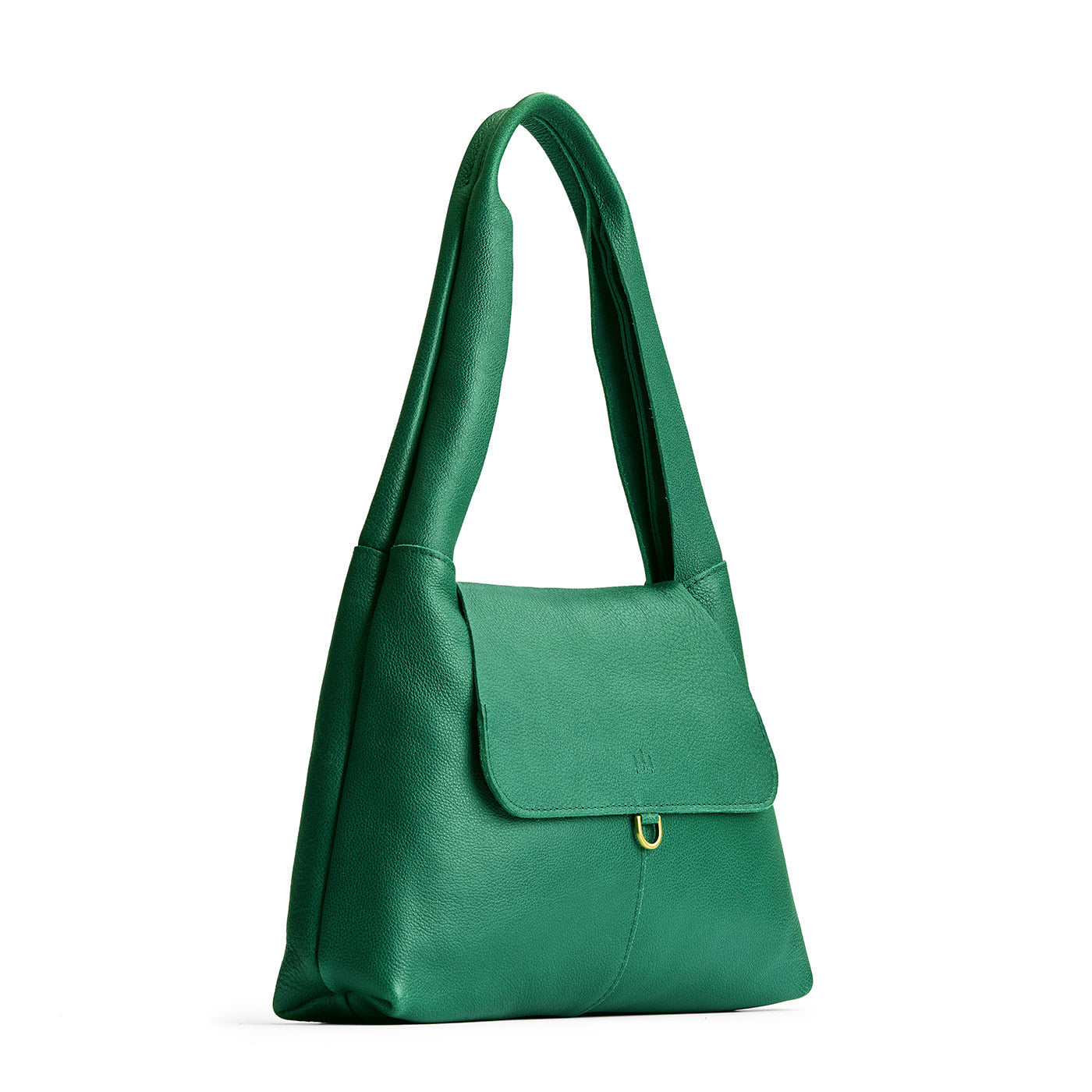 Bacalar*Medium | Slouchy triangle shaped shoulder bag with a flap