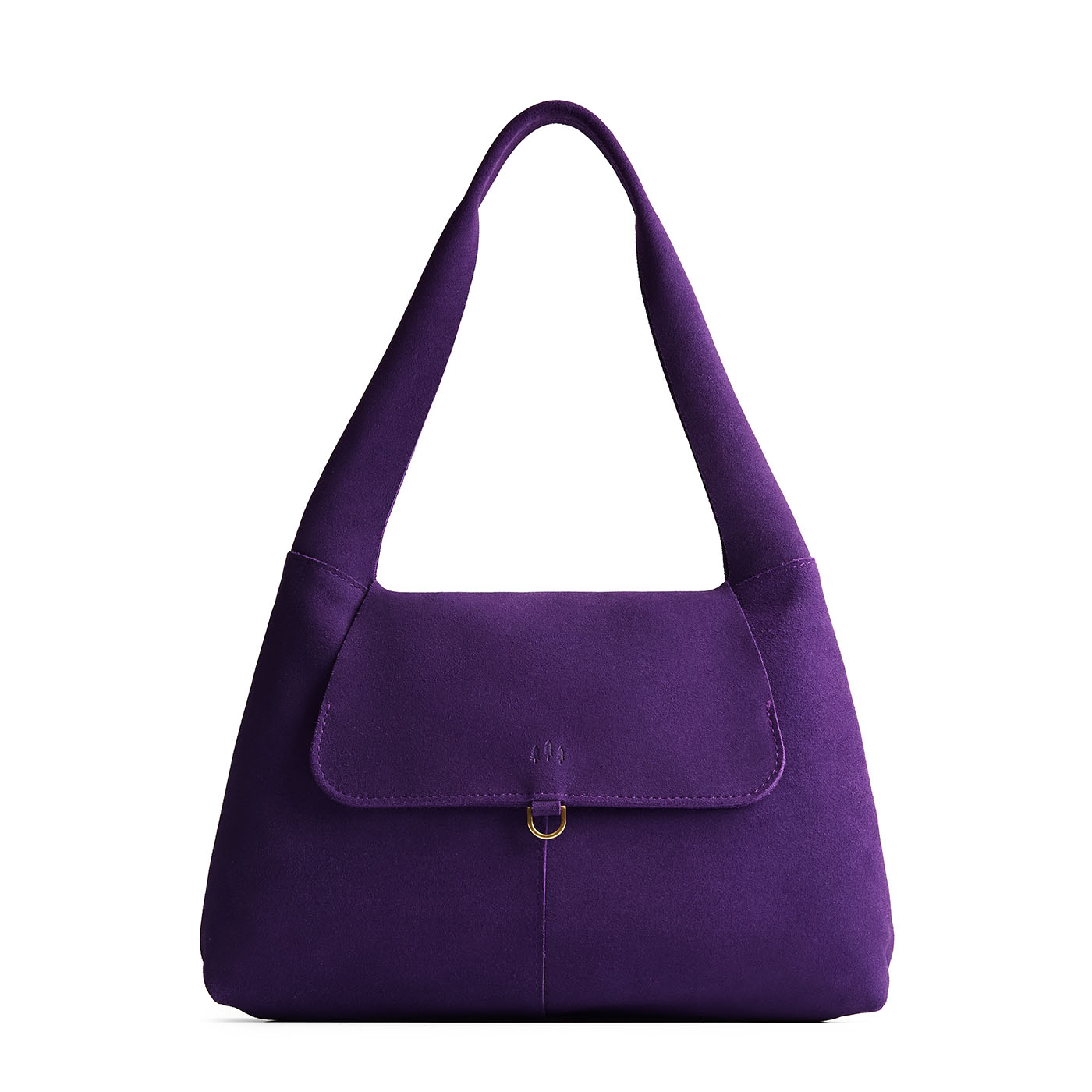 Imperial*Medium | Slouchy triangle shaped shoulder bag with a flap