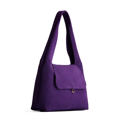 Imperial*Medium | Slouchy triangle shaped shoulder bag with a flap