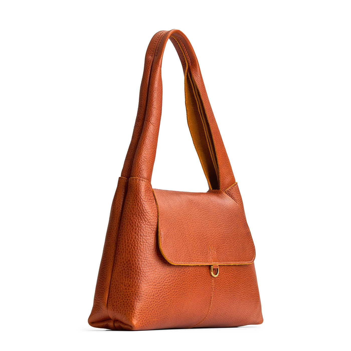 Sienna*Medium | Slouchy triangle shaped shoulder bag with a flap