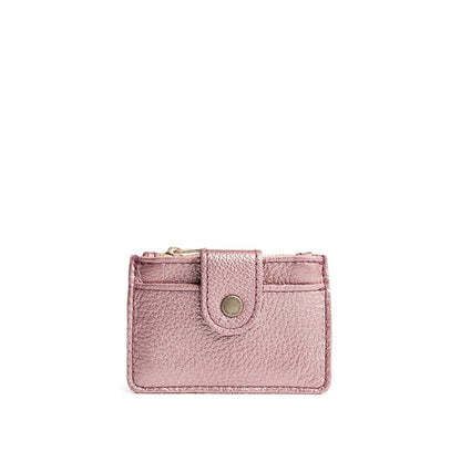 Supernova | Compact wallet with snap closure and zippered pouch