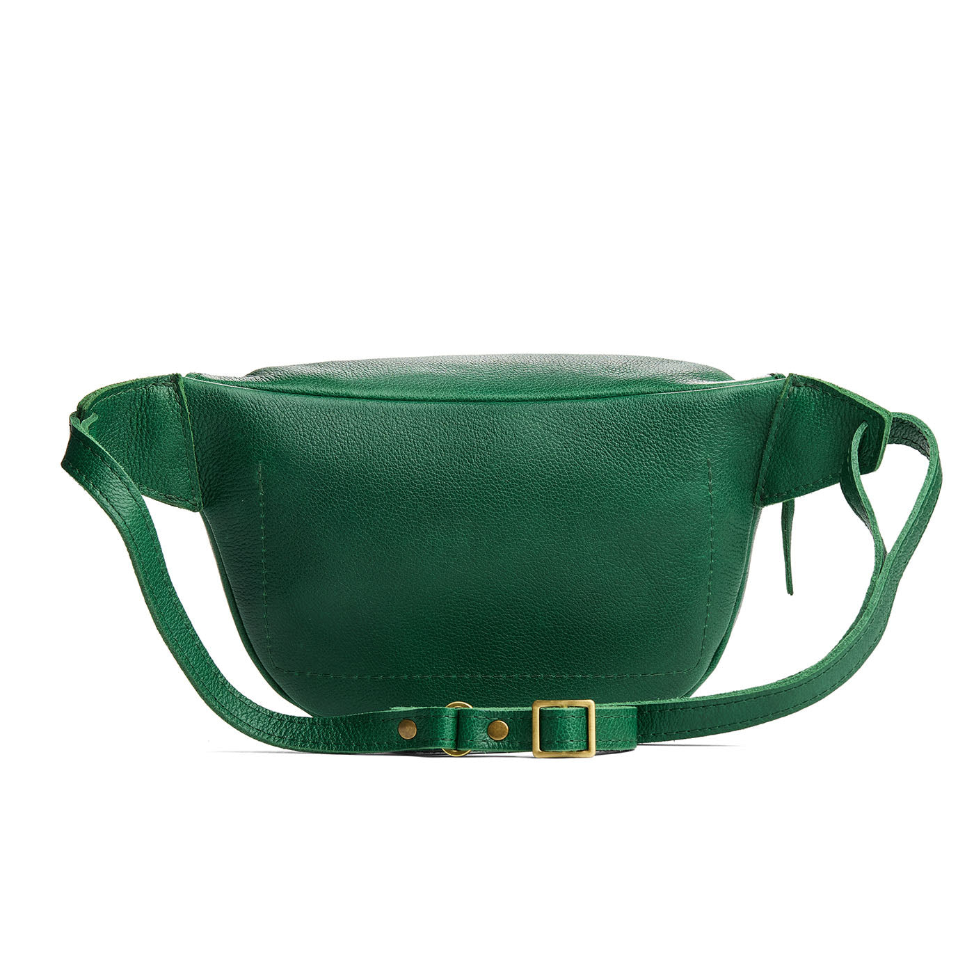 Bacalar | Back of leather fanny pack shaped bag