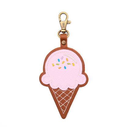 Pinkaboo | Ice Cream Shaped Keychain with swivel clasp