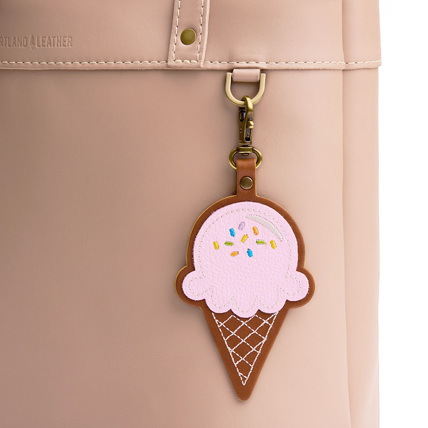 Pinkaboo | Ice Cream Shaped Keychain with swivel clasp