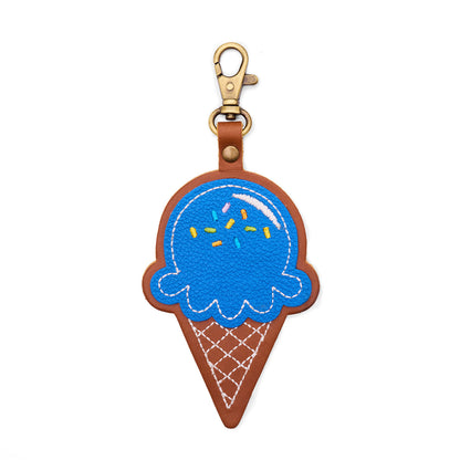 Skydive | Ice Cream Shaped Keychain with swivel clasp