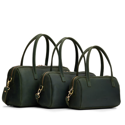 Evergreen | Three sizes of Doctor Bag with crossbody straps
