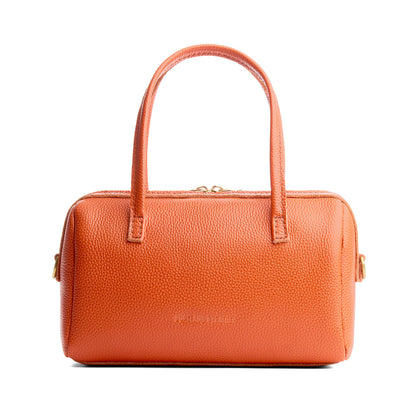 Koi*Large | Mini duffle shaped handbag with crossbody strap