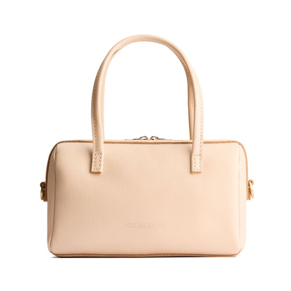 Moonflower*Large | Mini duffle shaped handbag with crossbody strap