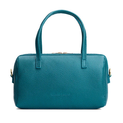 Aquarius*Oversized | Mini duffle shaped handbag with crossbody strap