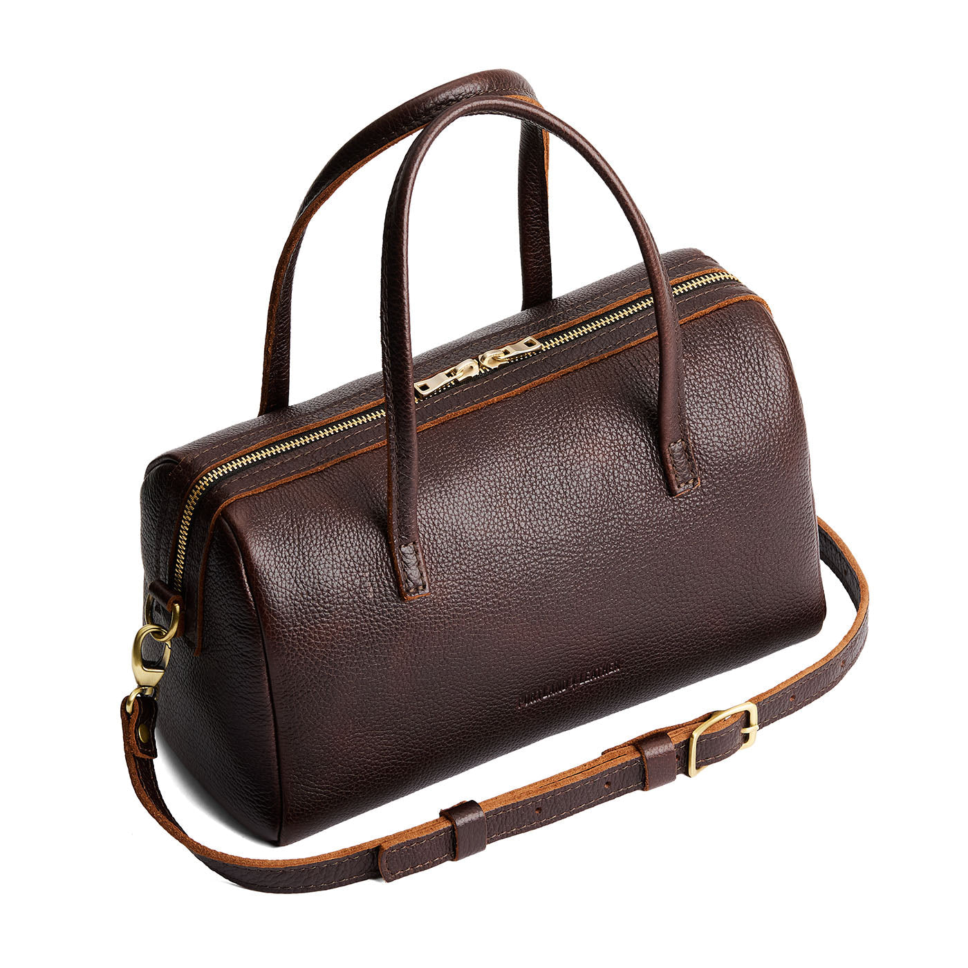 Coldbrew*Oversized | Mini duffle shaped handbag with crossbody strap