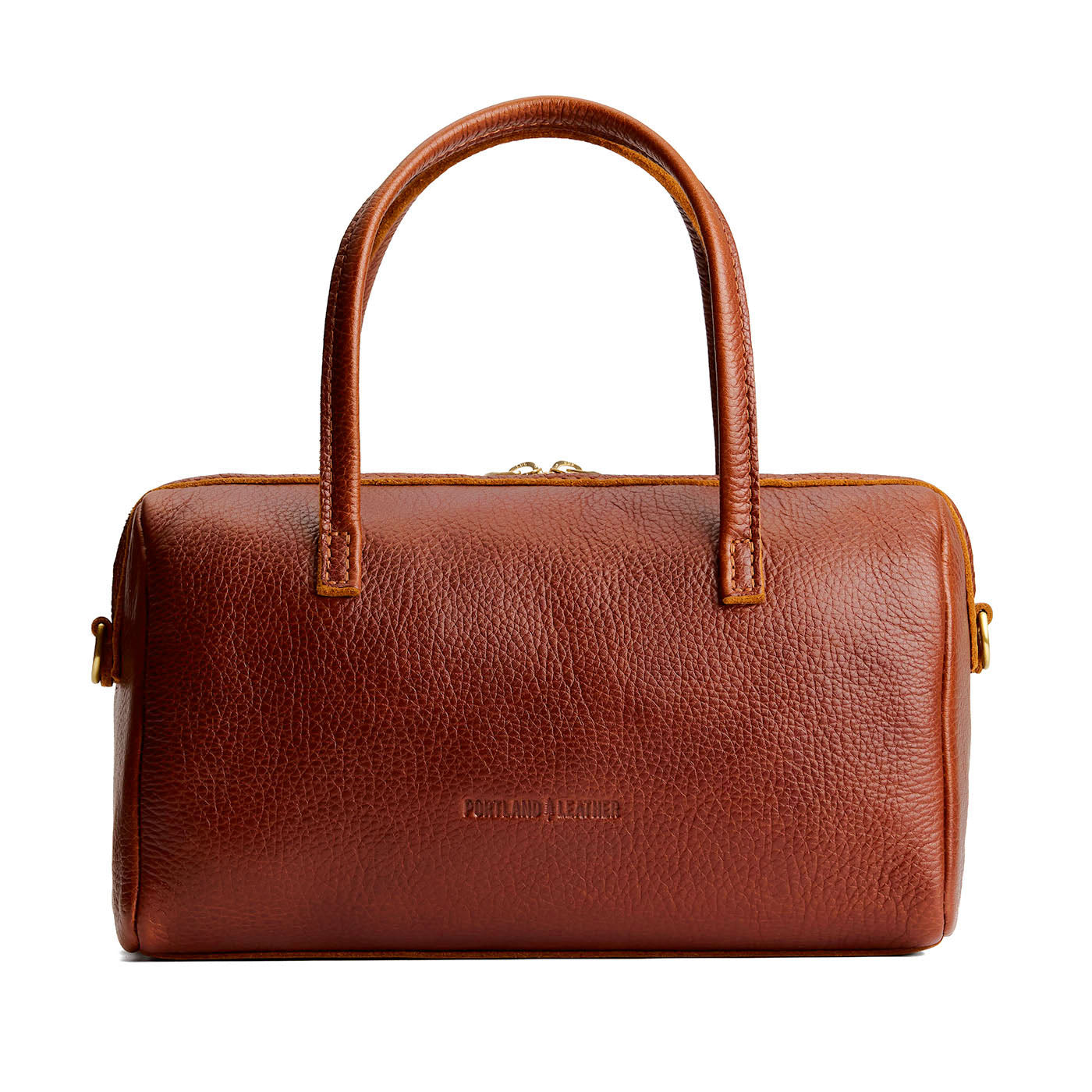 Nutmeg*Oversized | Mini duffle shaped handbag with crossbody strap