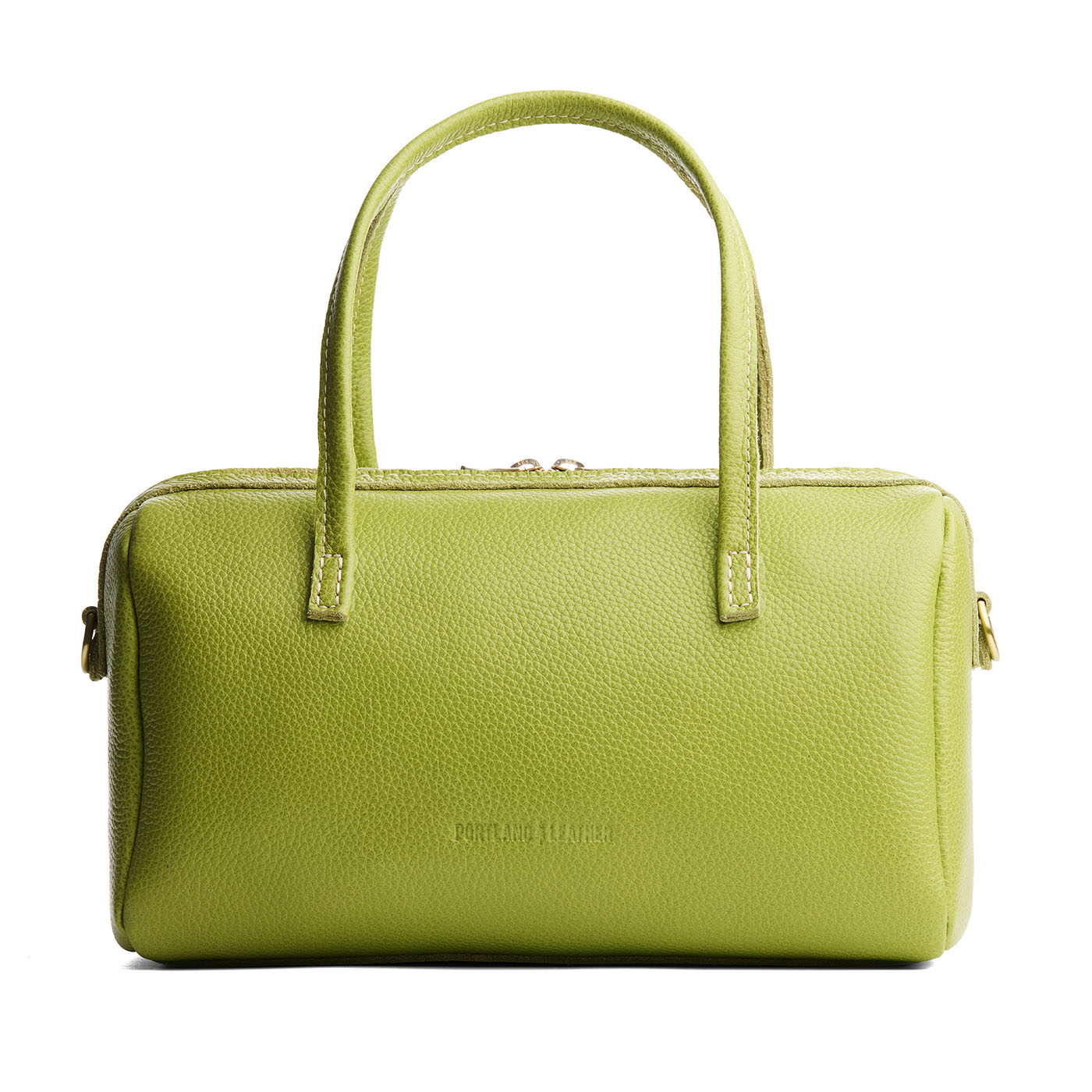 Wasabi*Oversized | Mini duffle shaped handbag with crossbody strap