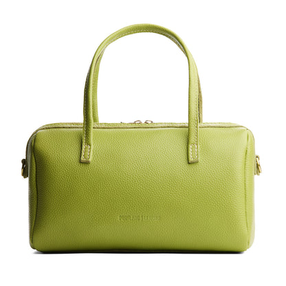 Wasabi*Oversized | Mini duffle shaped handbag with crossbody strap