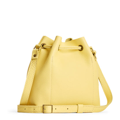 Butter Bliss*Small | Slouchy crossbody bag with leather drawstring closure