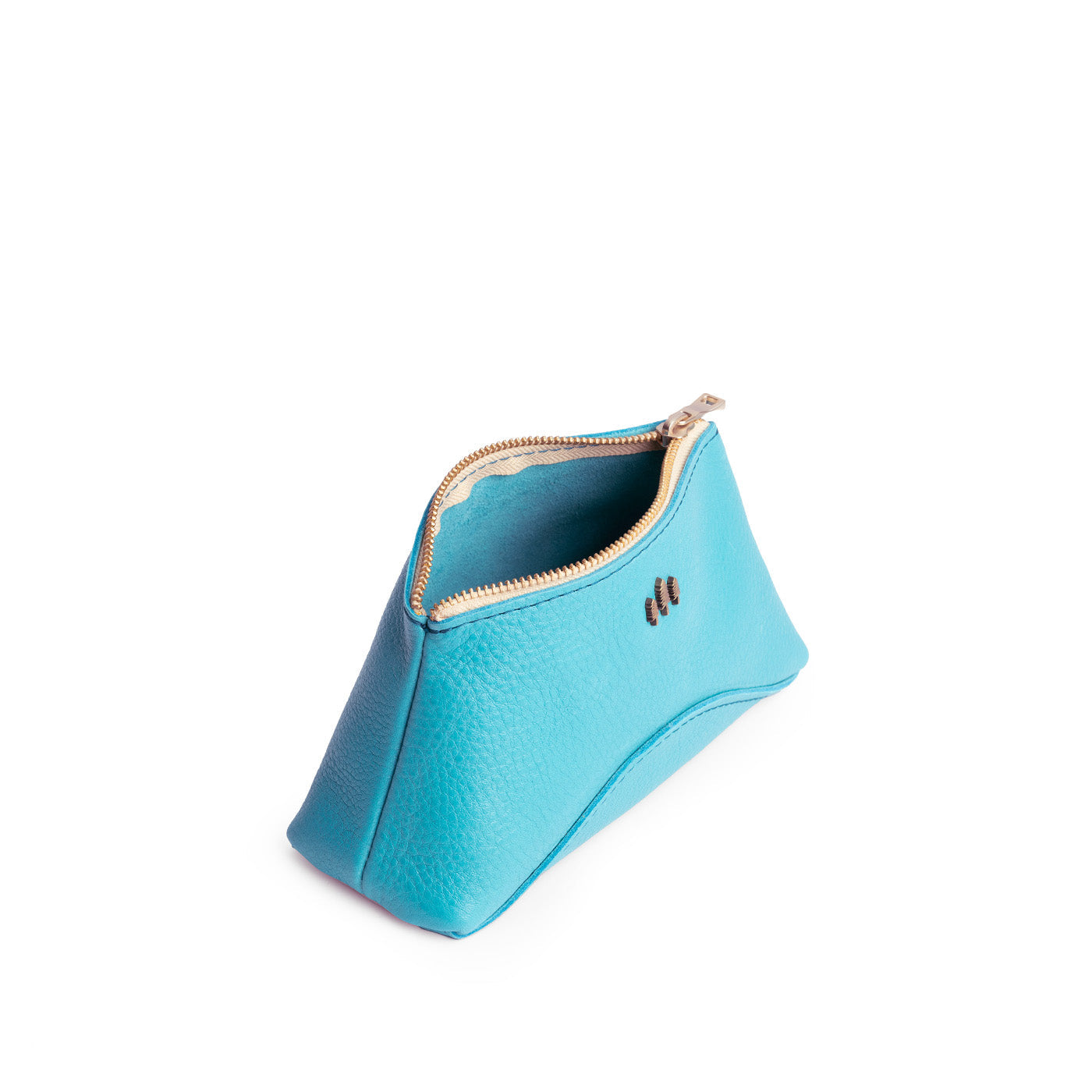 Key West | Rectangular makeup bag pouch with top zipper