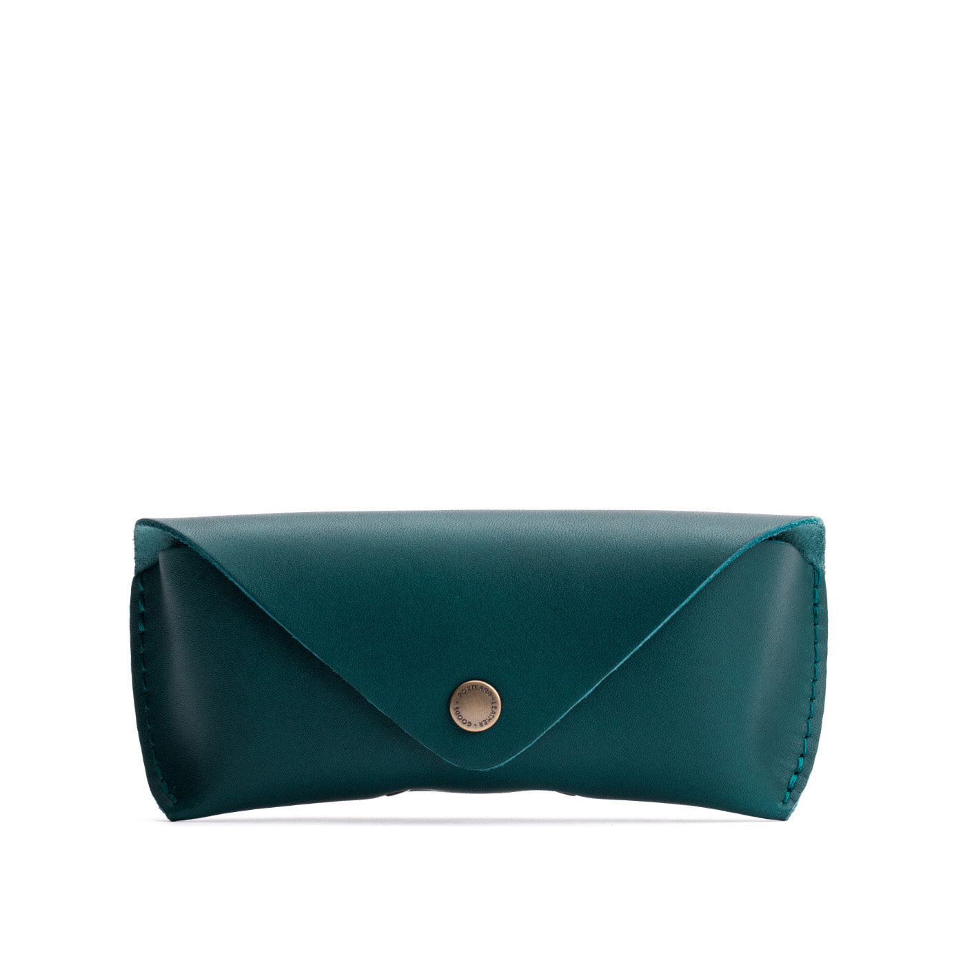 Harbor | Leather sunglasses case with snap closure