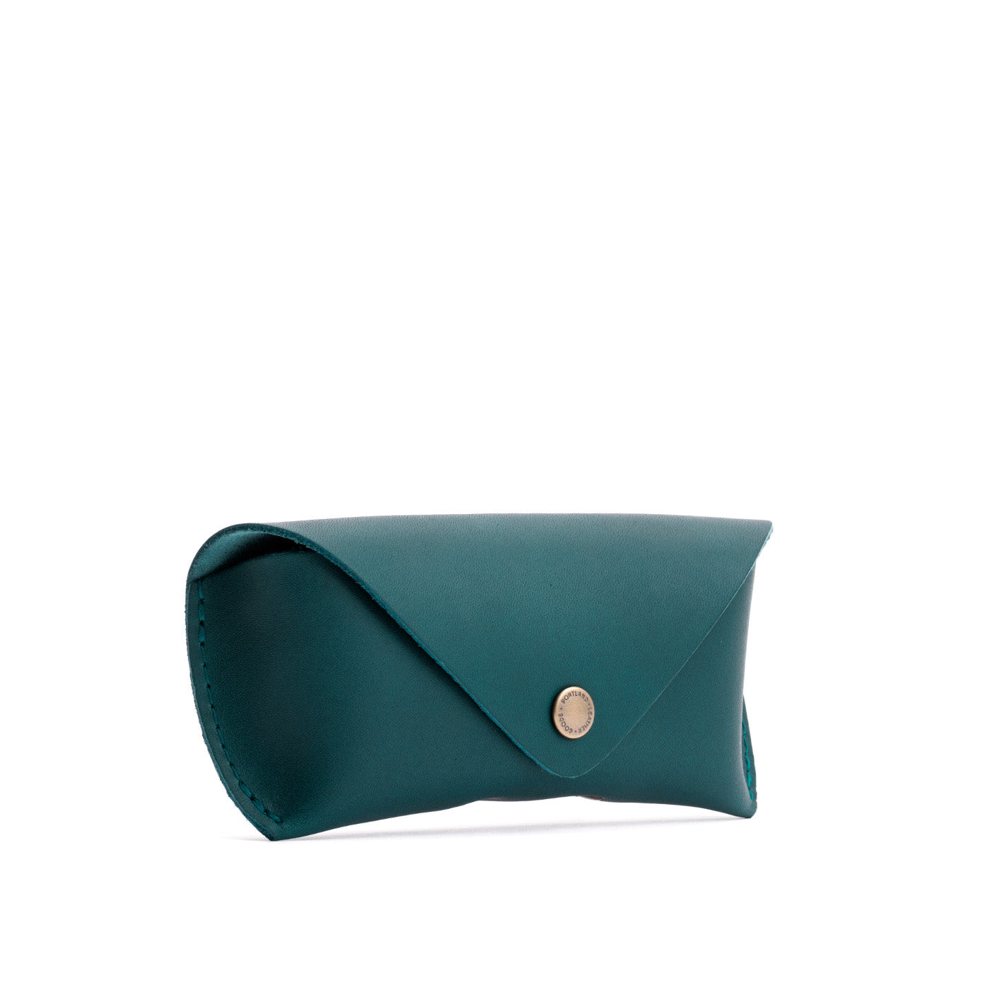 Harbor | Leather sunglasses case with snap closure