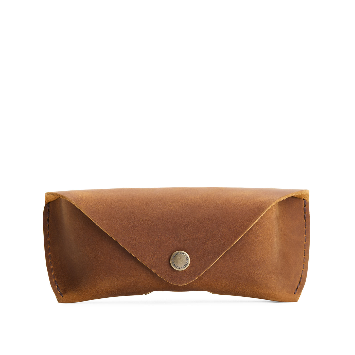 Canyon | Leather sunglasses case with snap closure