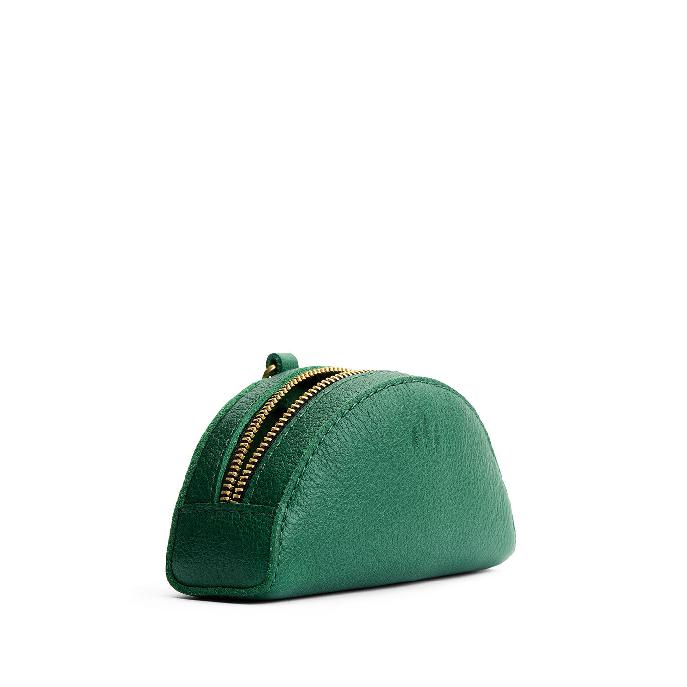 Bacalar | Small half-moon shaped keychain pouch with zipper closure
