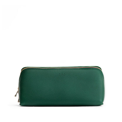 Bacalar | Triangular shaped pouch with extra long zipper