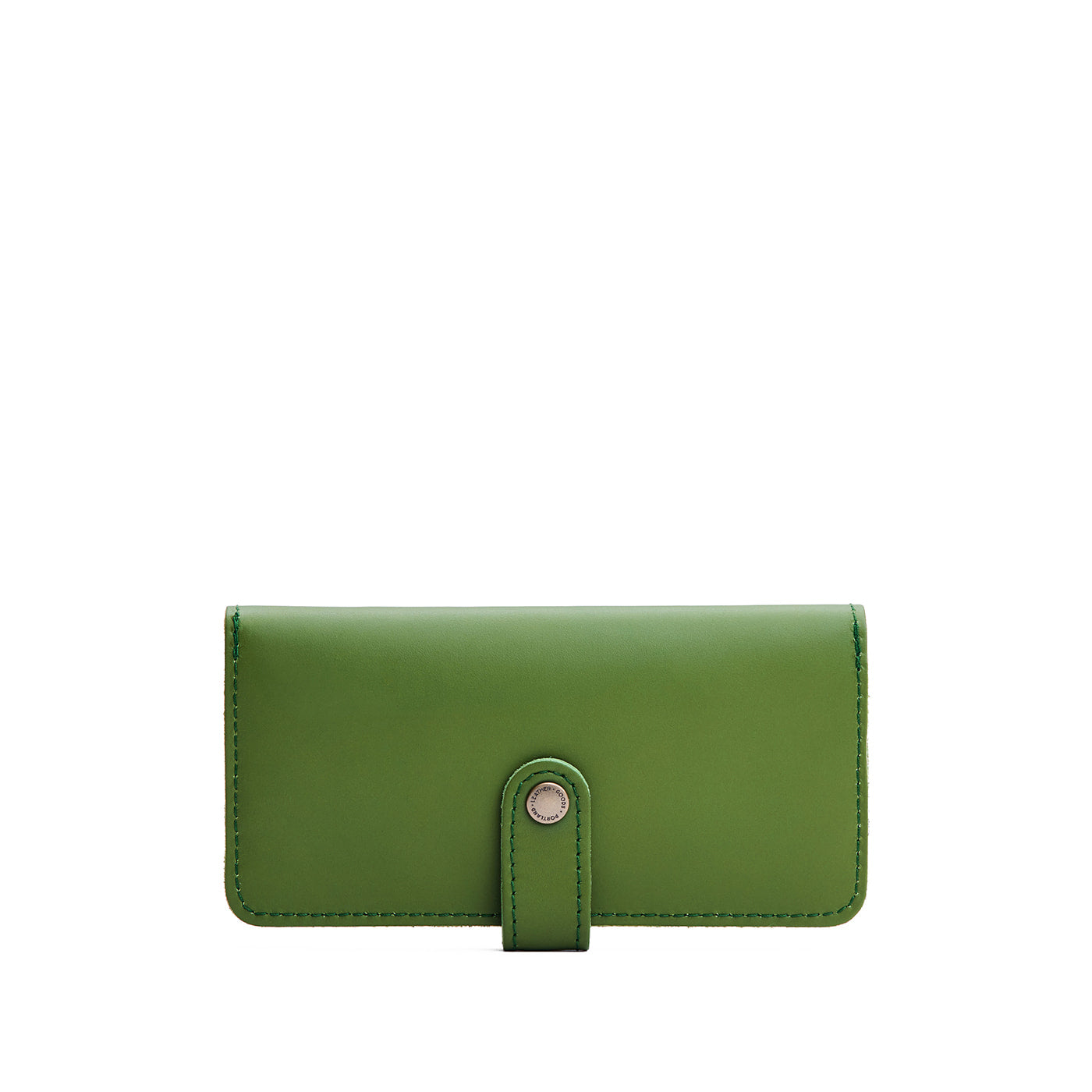 Cactus | Leather wallet with snap closure