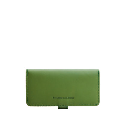 Cactus | Leather wallet with snap closure