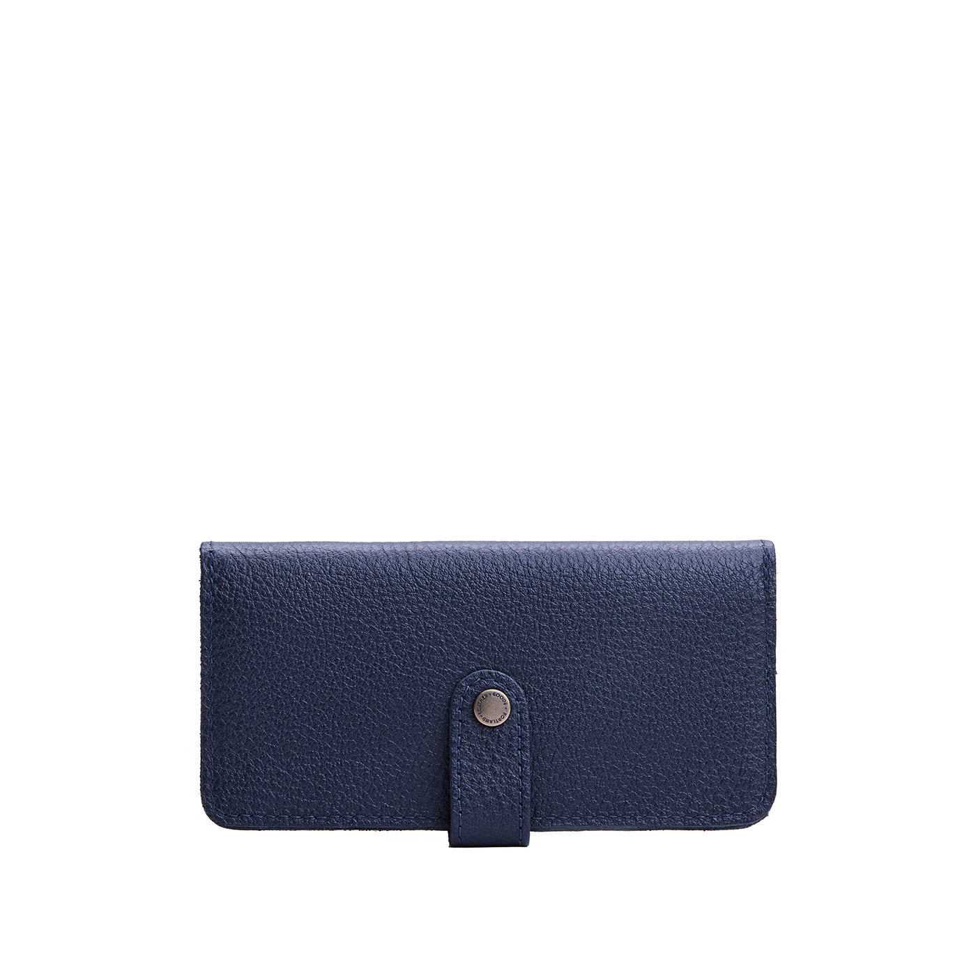 Night Owl | Leather wallet with snap closure