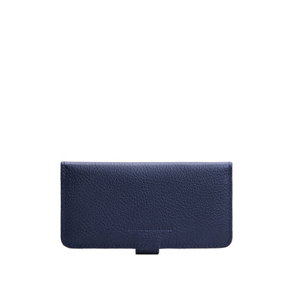 Night Owl | Leather wallet with snap closure