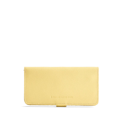 Butter Bliss | Leather wallet with snap closure