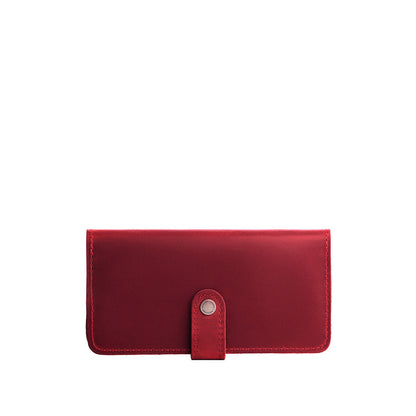 Phoenix | Leather wallet with snap closure