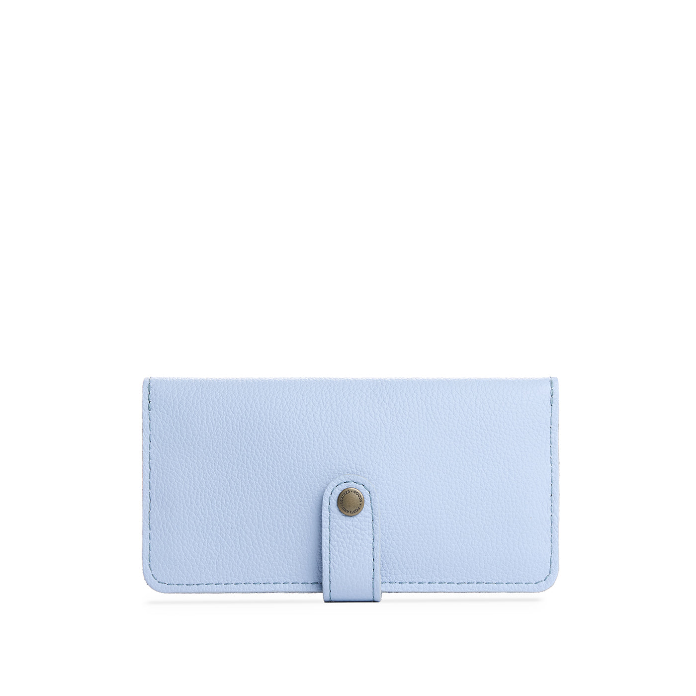 Skyway | Leather wallet with snap closed