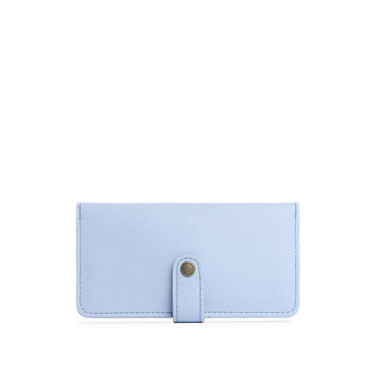 Skyway | Leather wallet with snap closed