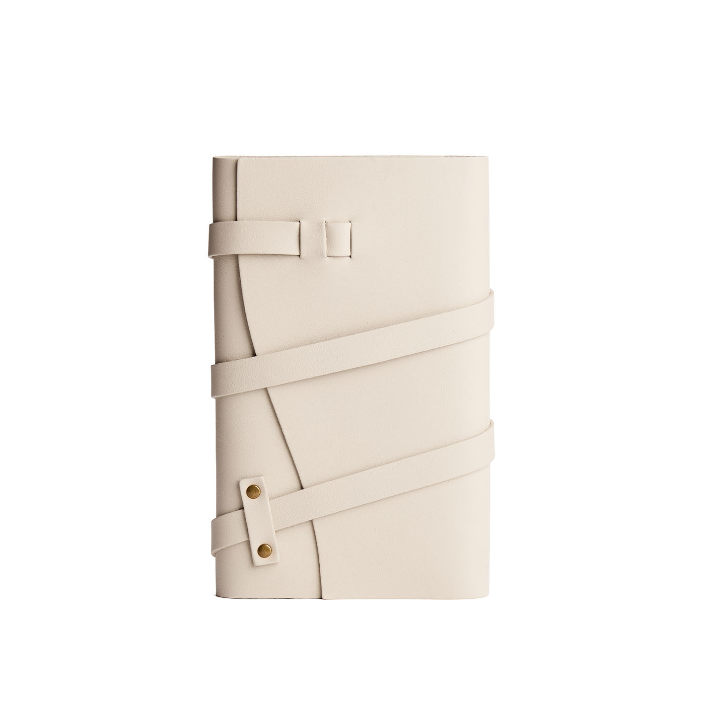 Bone*Large | Wrap Journal closed