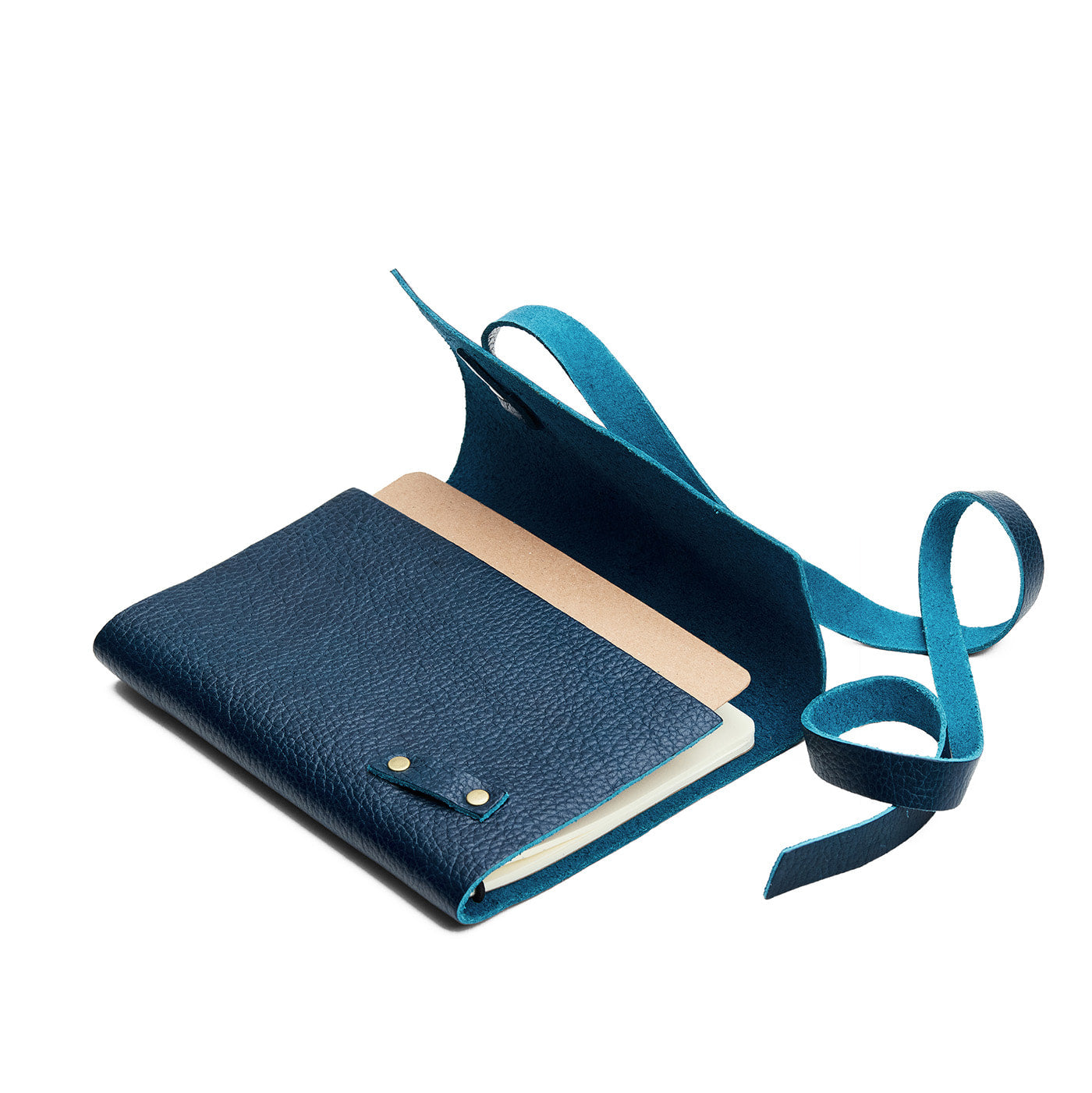 Caspian*Medium | Wrap Journal open