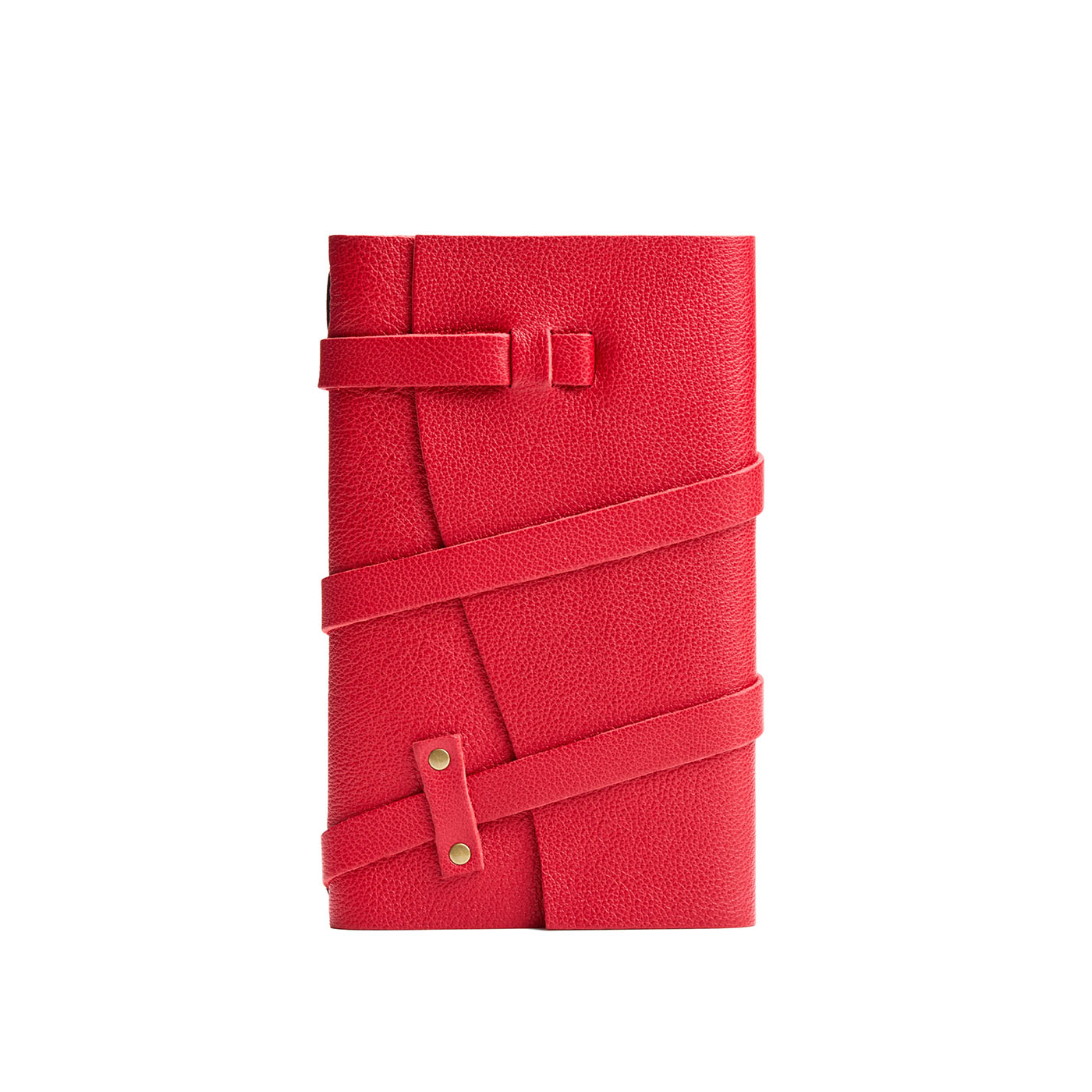 Cherry*Large | Wrap Journal closed