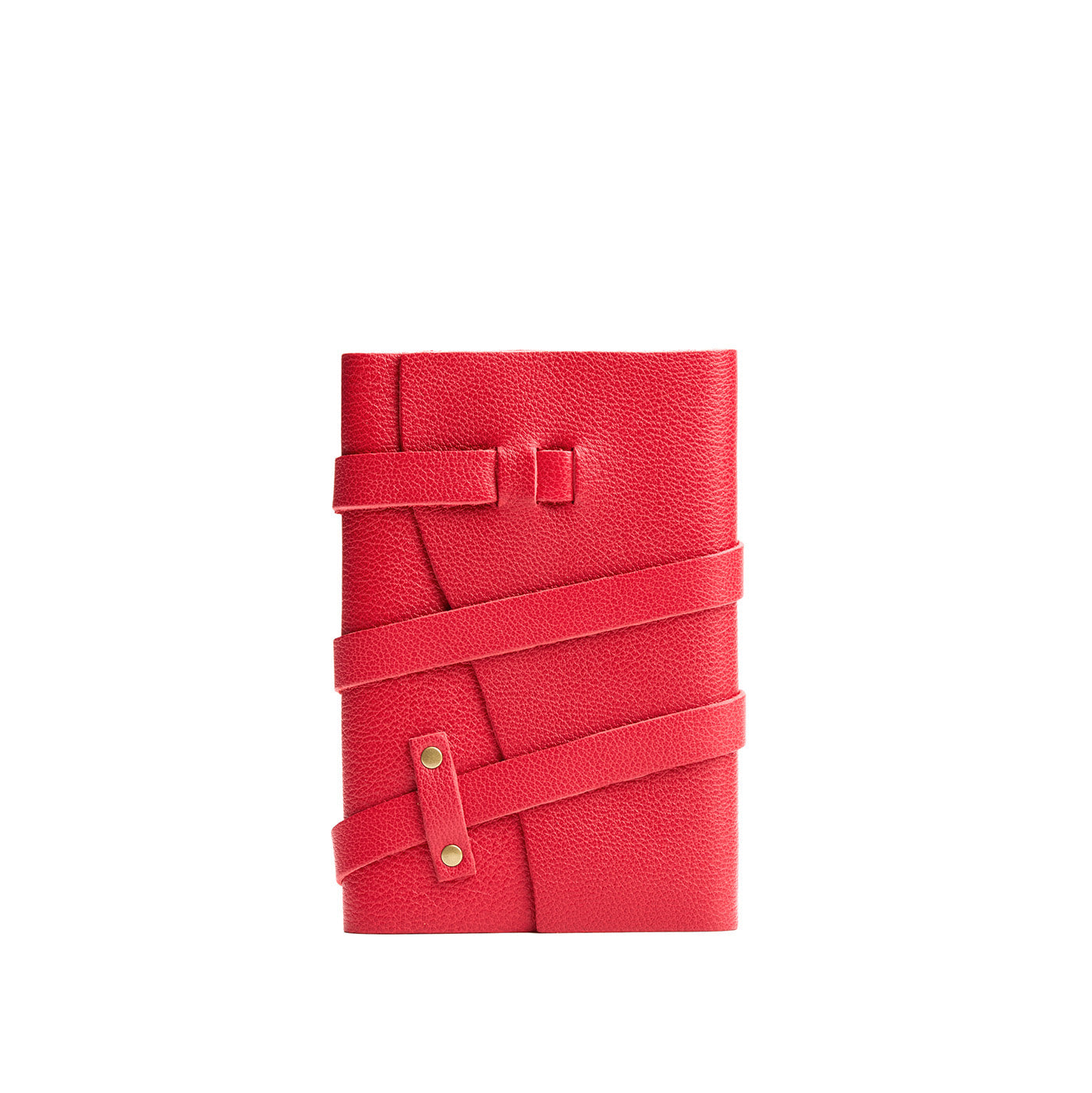 Cherry*Medium | Wrap Journal closed