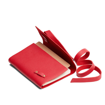 Cherry*Medium | Wrap Journal open