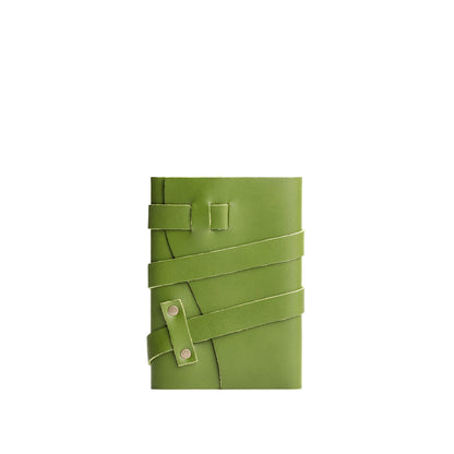 Green Apple*Small | Wrap Journal closed