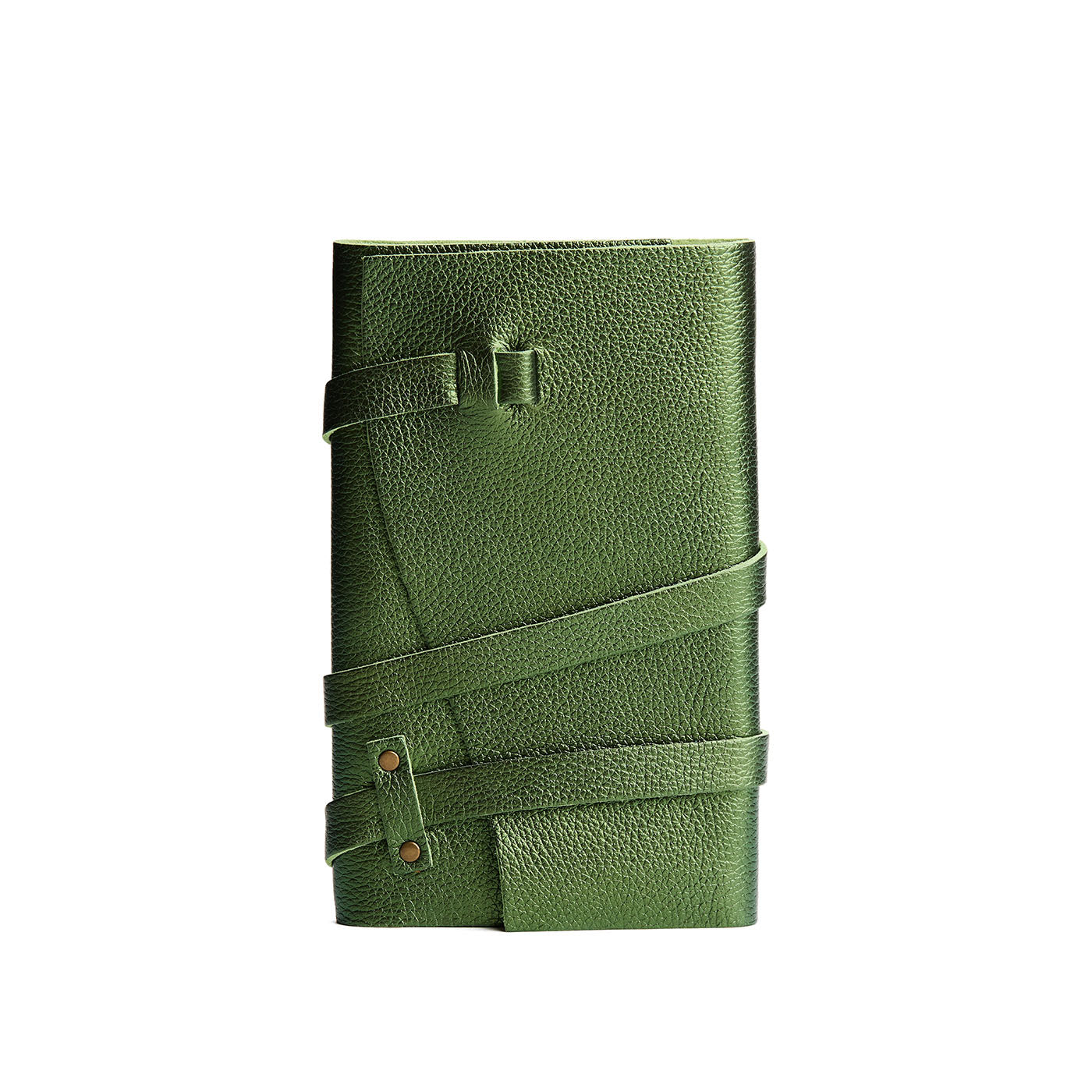 Metallic Greench*Large | Wrap Journal