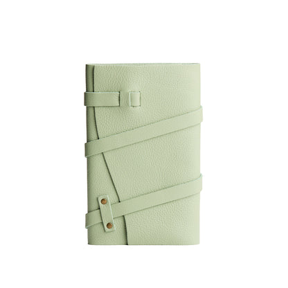 Pistachio*Large | Wrap Journal closed