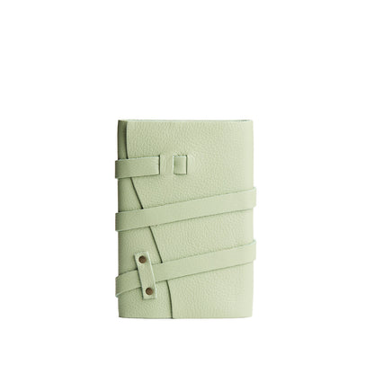 Pistachio*Medium | Wrap Journal closed
