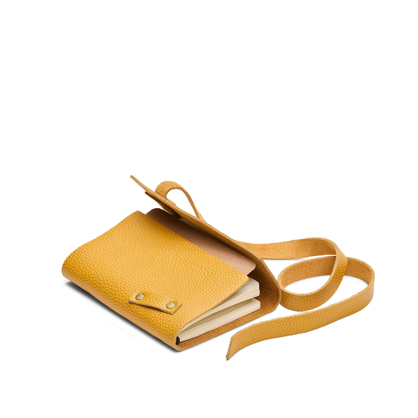 Sunshine*Small | Wrap Journal open