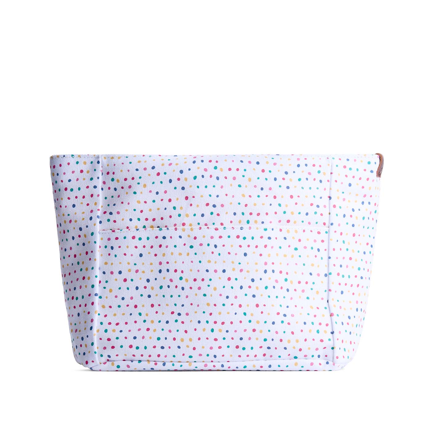 Sprinkles*Zipper*Medium | Printed canvas organizer with pockets