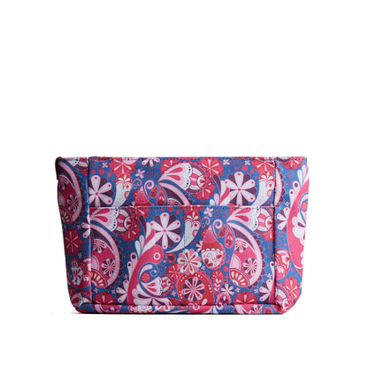 Floralis*Zipper*Small | Printed canvas organizer with pockets