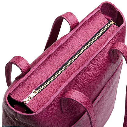 Cosmo*Zipper | Medium Tote with dual shoulder straps and crossbody strap