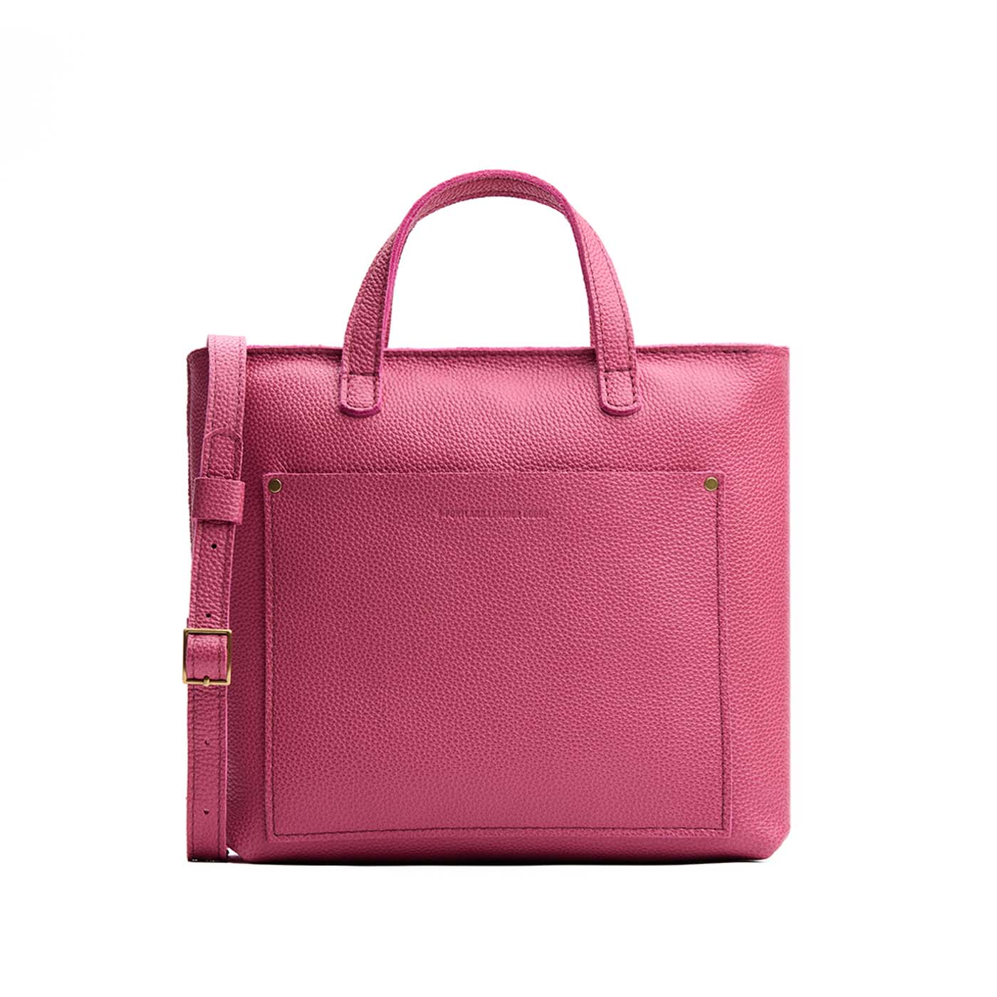 Wild Rose*Zipper | Midsize crossbody tote with handles and a pocket