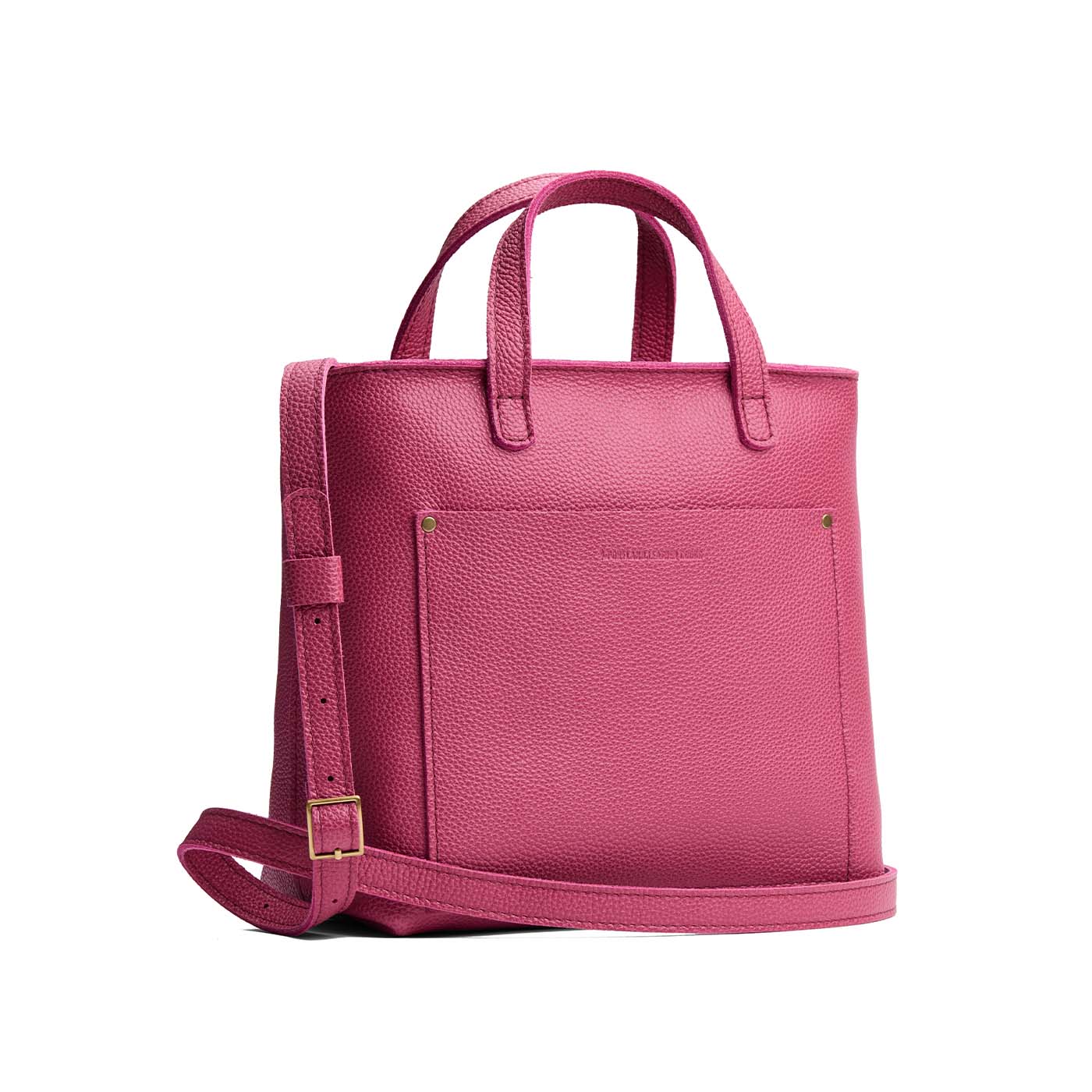 Wild Rose*Zipper | Midsize crossbody tote with handles and a pocket
